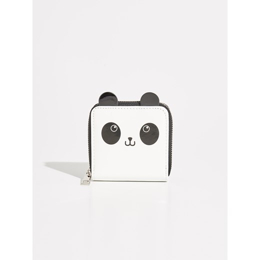 Sinsay - Portmonetka panda - Biały Sinsay One Size