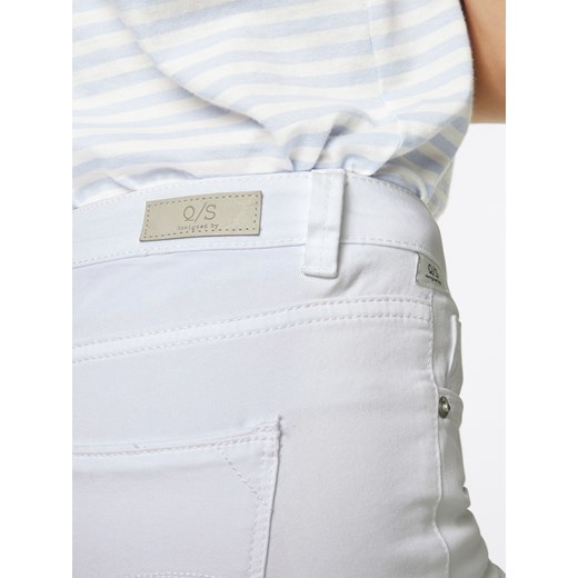 Białe jeansy damskie Q/s Designed By 