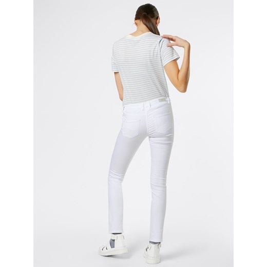 Jeansy damskie białe Q/s Designed By na wiosnę 