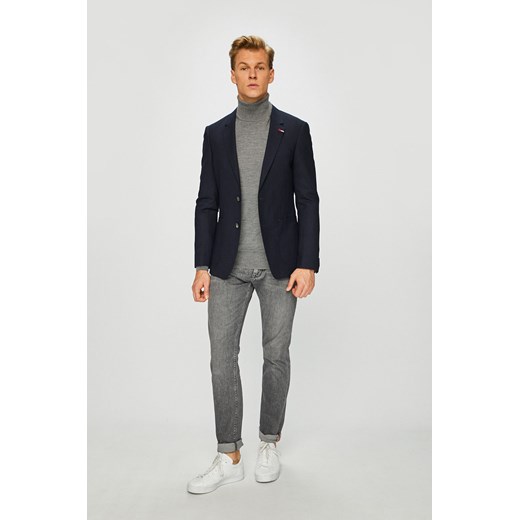 Marynarka męska Tommy Hilfiger Tailored jesienna gładka