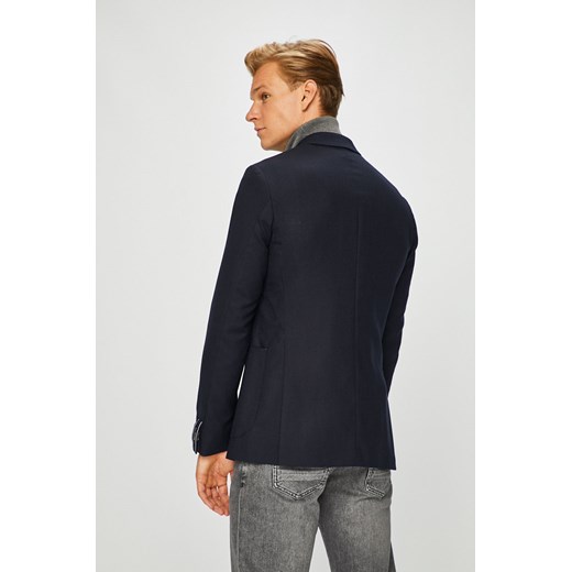 Marynarka męska Tommy Hilfiger Tailored granatowa gładka