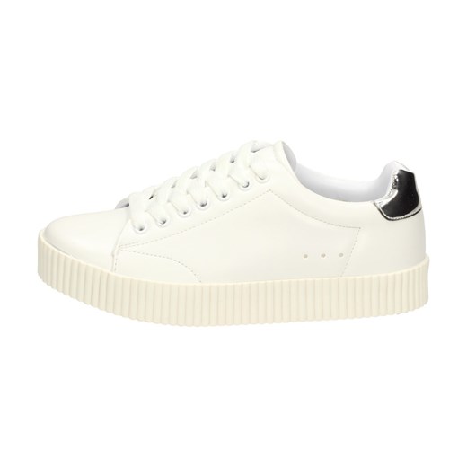 Białe creepersy, buty damskie VICES 7170-41