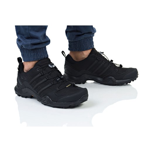 Buty sportowe męskie Adidas terrex sznurowane czarne jesienne 