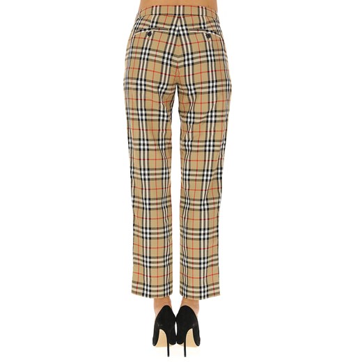Burberry Spodnie dla Kobiet, Antyczny żółty, Bawełna, 2019, 40 42 44 Burberry 44 RAFFAELLO NETWORK