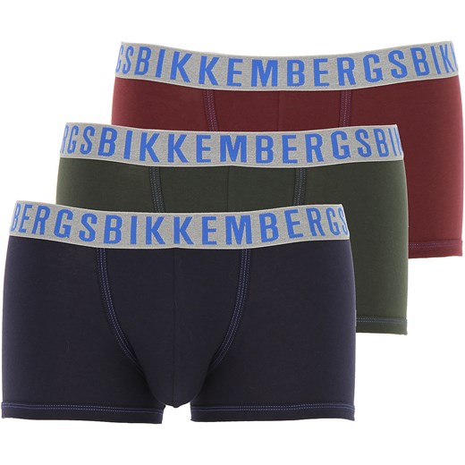 Dirk Bikkembergs Bokserki Obcisłe dla Mężczyzn, Bokserki, 3 Pack, Niebieski, Bawełna, 2019, L M S XL  Dirk Bikkembergs M RAFFAELLO NETWORK