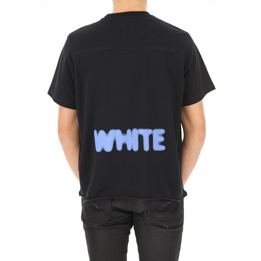 Off-White c/o Virgil Abloh Koszulka dla Mężczyzn, Czarny, Bawełna, 2019, L M S XL Off-white C/o Virgil Abloh  S RAFFAELLO NETWORK