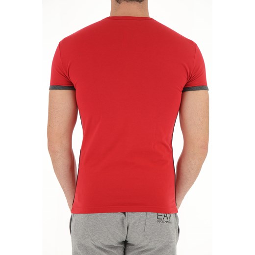 Emporio Armani Koszulka dla Mężczyzn, Czerwony, Bawełna, 2019, L M S XL Emporio Armani  M RAFFAELLO NETWORK