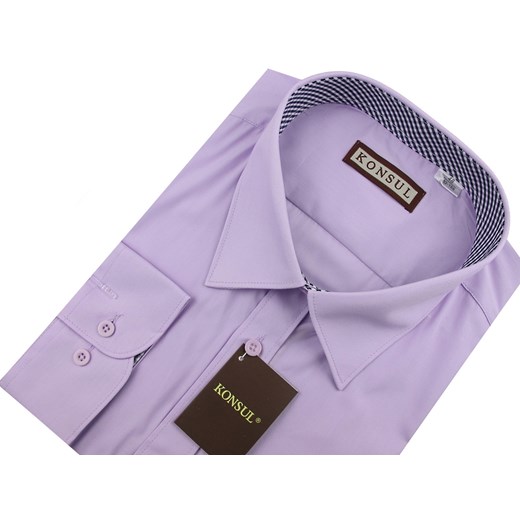 Koszula męska Konsul zimowa z klasycznym kołnierzykiem 