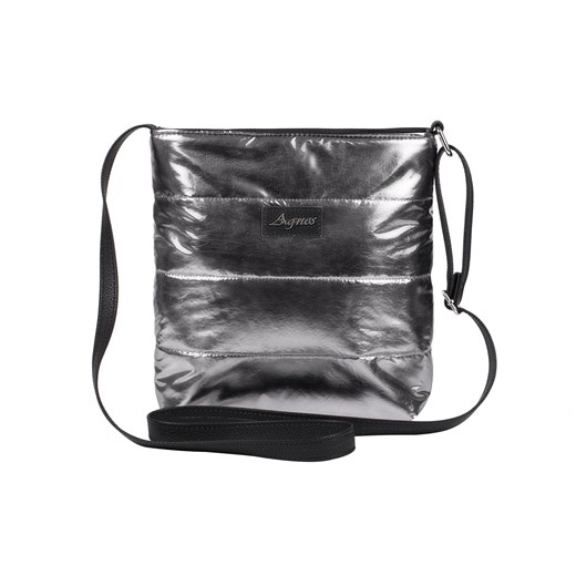 Listonoszka Mb Classic Bag srebrna elegancka 