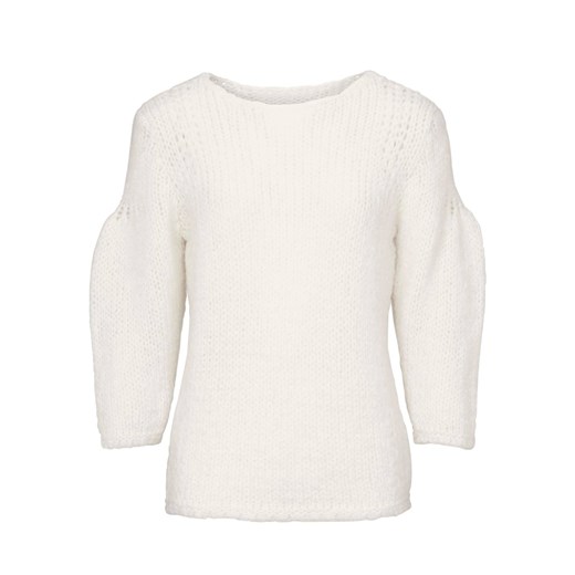 Biały sweter damski Heine casual 