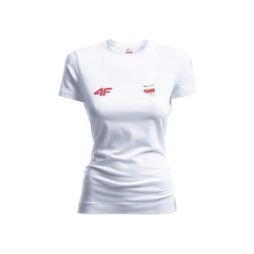 Koszulka damska Polska Pyeongchang 2018 TSD900R - biały