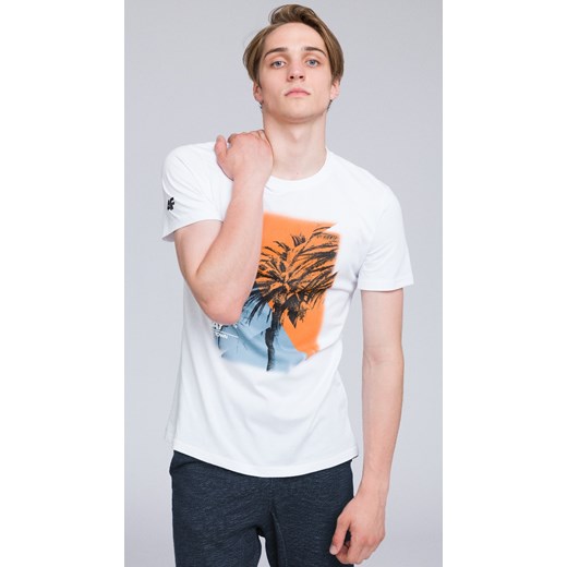 T-shirt męski TSM018 - biały