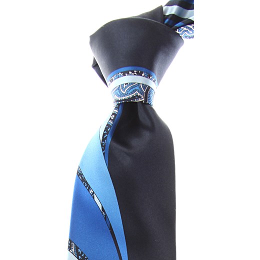 Krawat Pancaldi w abstrakcyjnym wzorze 