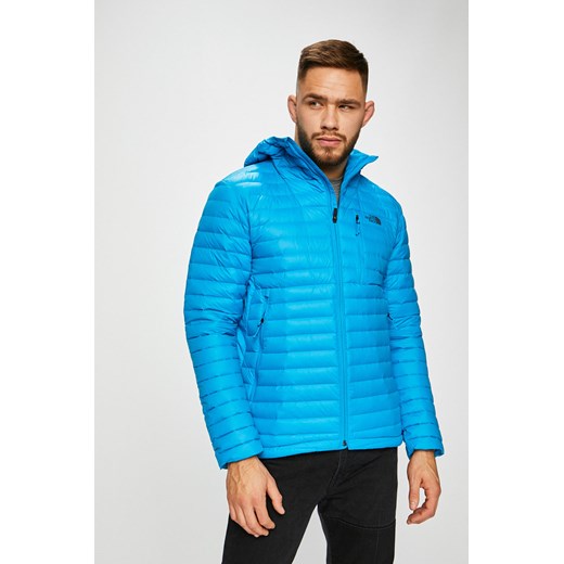 Kurtka męska The North Face poliestrowa bez wzorów casual 