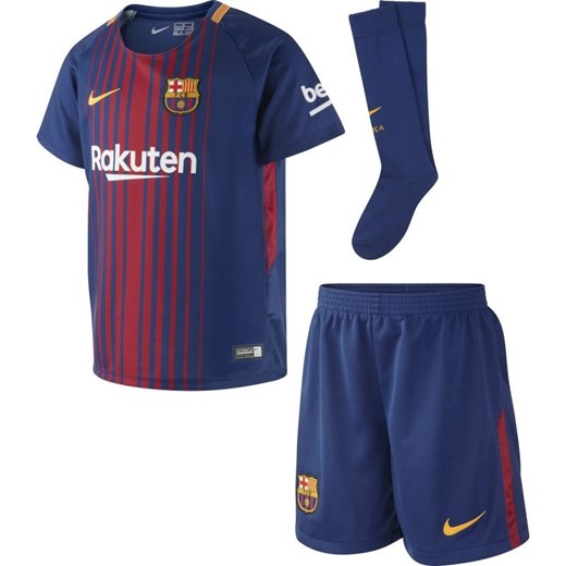 Komplet piłkarski Nike FC Barcelona Junior 847355-456