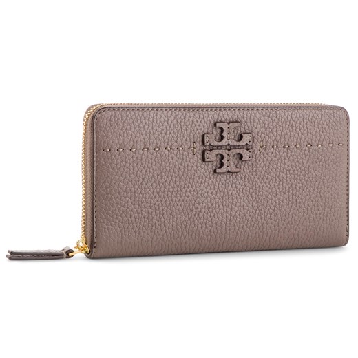 Portfel damski Tory Burch elegancki bez wzorów 