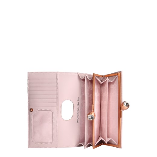Portfel damski Ted Baker złoty gładki