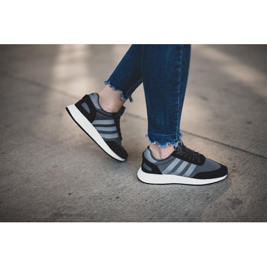 Buty sportowe damskie Adidas Originals do biegania gładkie sznurowane na koturnie 