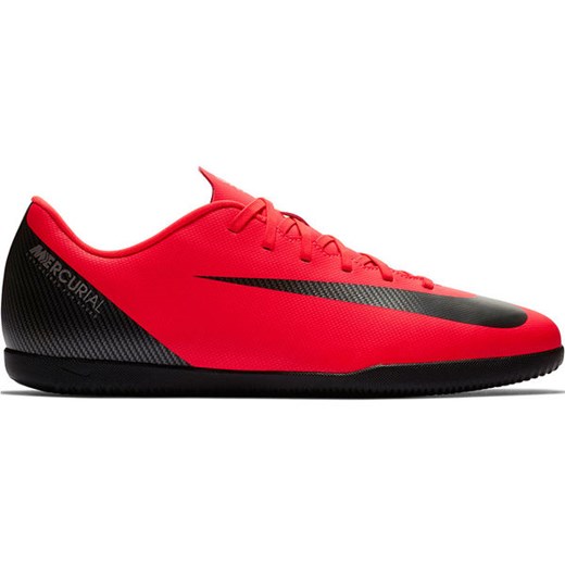 Buty piłkarskie halowe MercurialX Vapor 12 Club CR7 IC Nike (czerwone)  Nike 43 SPORT-SHOP.pl