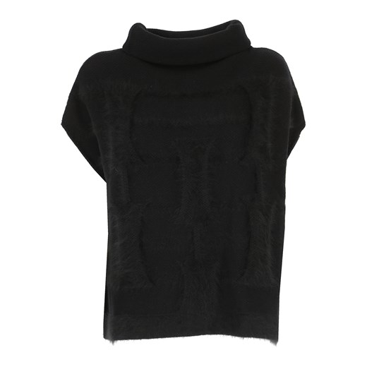 Cruciani Sweter dla Kobiet Na Wyprzedaży, czarny, Bawełna, 2019, 40 M