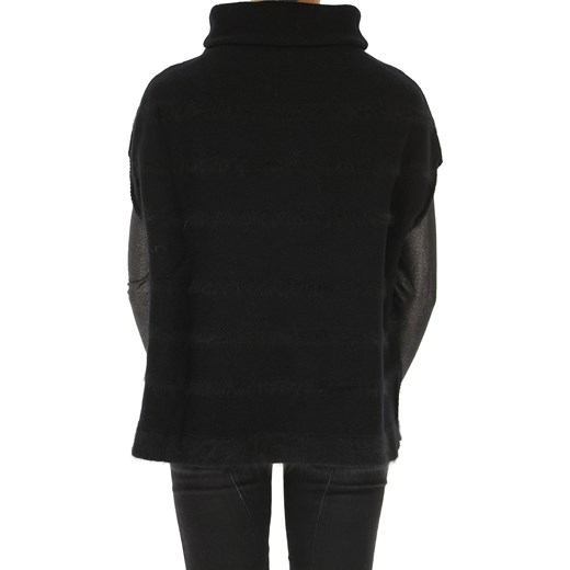 Cruciani Sweter dla Kobiet Na Wyprzedaży, czarny, Bawełna, 2019, 40 M
