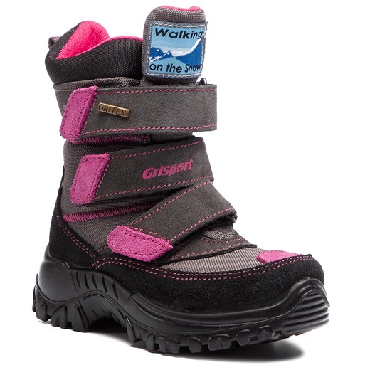 Buty zimowe dziecięce Grisport na rzepy 