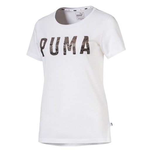 Bluzka sportowa Puma biała na lato 