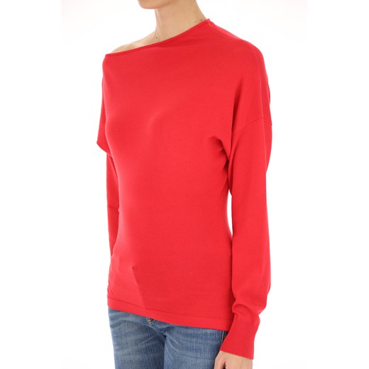 Pinko Sweter dla Kobiet Na Wyprzedaży w Dziale Outlet, jaskrawy czerwony, Wiskoza, 2019, 44 M