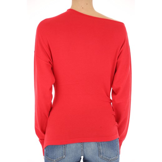Pinko Sweter dla Kobiet Na Wyprzedaży w Dziale Outlet, jaskrawy czerwony, Wiskoza, 2019, 44 M