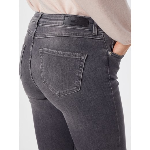 Jeansy damskie Review gładkie jeansowe w miejskim stylu 