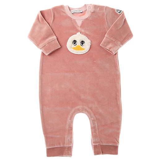 Odzież dla niemowląt różowa Moncler 