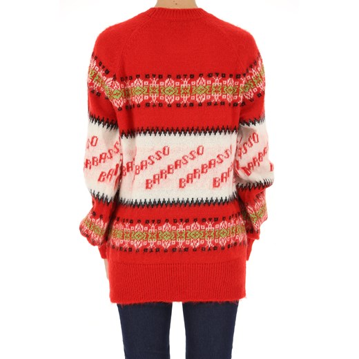 MSGM Sweter dla Kobiet Na Wyprzedaży, czerwony, Akryl, 2019, 38 40