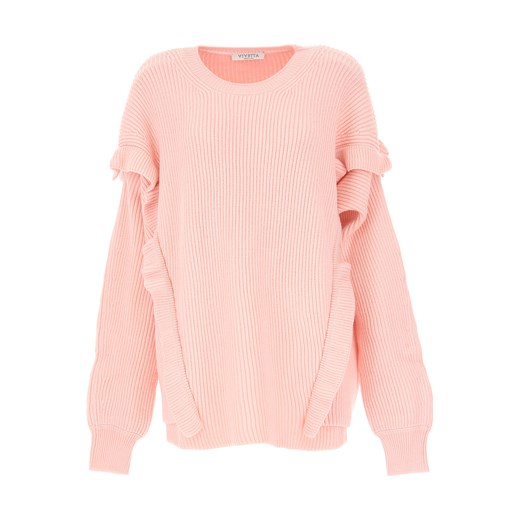 VIvetta Sweter dla Kobiet Na Wyprzedaży, różowy, Bawełna, 2019, 38 40