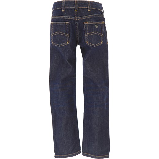 Spodnie chłopięce Emporio Armani jeansowe 