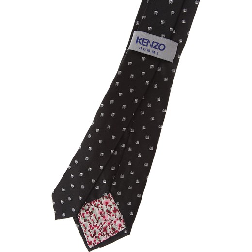 Krawat Kenzo czarny 