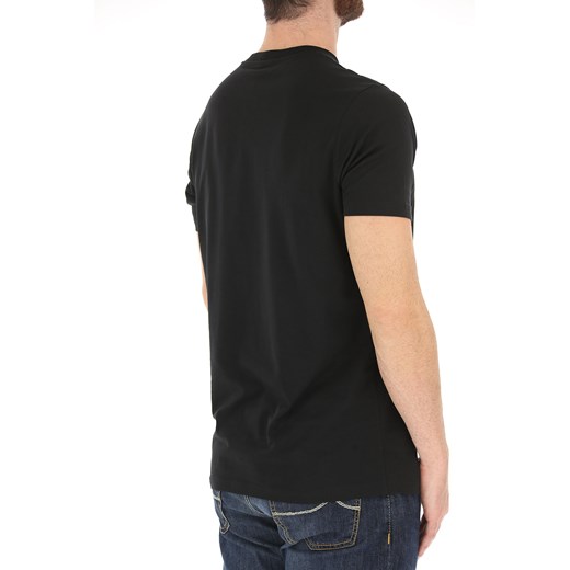 T-shirt męski Versace z krótkim rękawem 