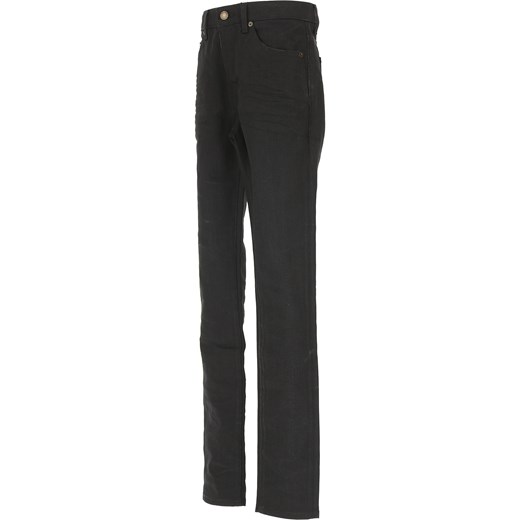 Jeansy damskie Yves Saint Laurent z jeansu 