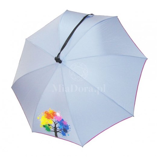 Niebieski parasol Nex w nadruki 