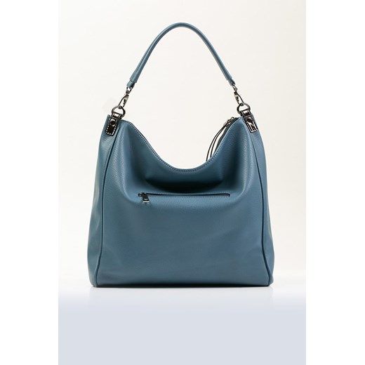 Shopper bag niebieska Monnari ze skóry ekologicznej 