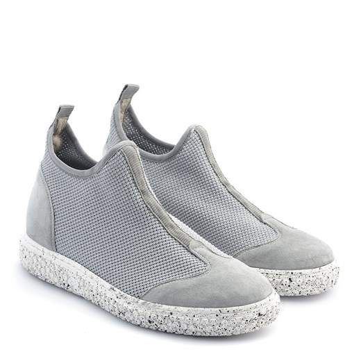 Sneakersy damskie Neścior sportowe skórzane