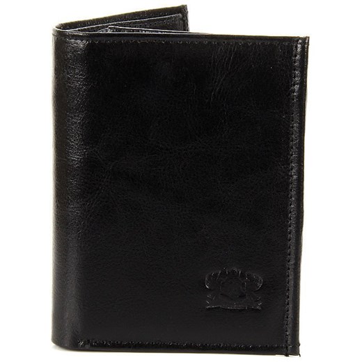 Skórzany portfel męski DAN-A P167 czarny