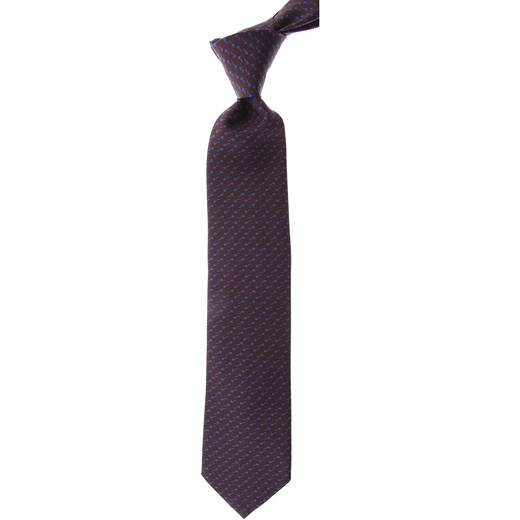 Battistoni krawat bez wzorów 