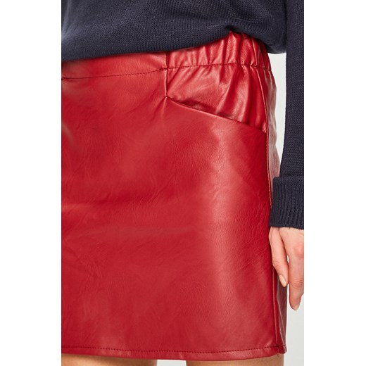 Spódnica Answear mini czerwona casualowa 