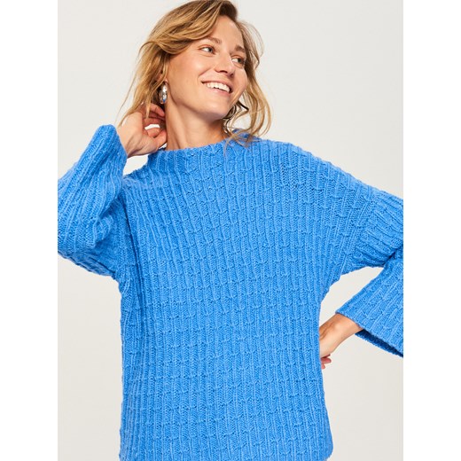 Sweter damski niebieski Reserved 