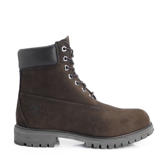 Brązowe buty zimowe męskie Timberland "6" Premium" skórzane
