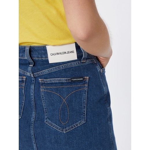 Spódnica Calvin Klein mini bez wzorów 