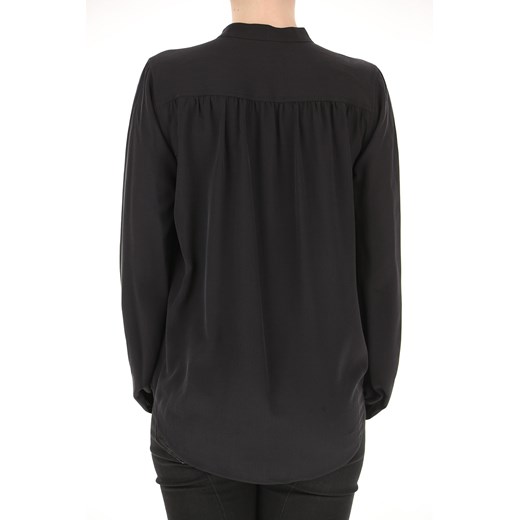 Equipment Femme Koszula dla Kobiet Na Wyprzedaży, czarny, Jedwab, 2019, 44 46