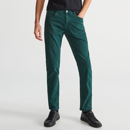 Spodnie męskie zielone Reserved 