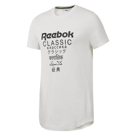Bluzka sportowa biała Reebok Classic dzianinowa 