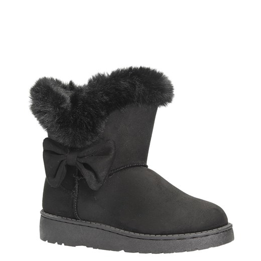 Buty zimowe dziecięce Casu czarne śniegowce 